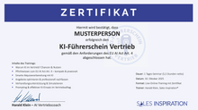 Laden Sie das Bild in den Galerie-Viewer, KI Führerschein - VERTRIEB - Sales Inspiration Shop