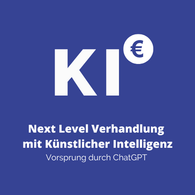Next Level Verhandlung mit Künstlicher Intelligenz - Sales Inspiration Shop
